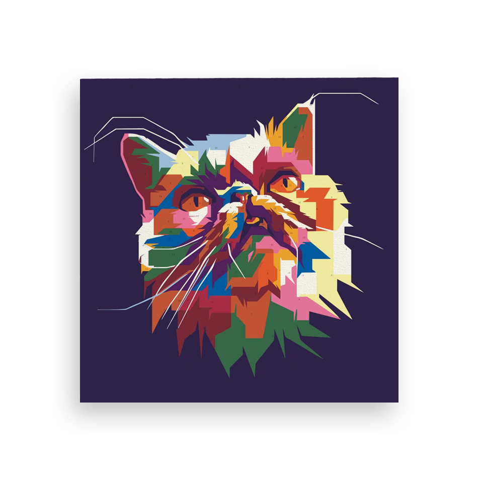 Custom Square Canvas Design · Print · Deliver