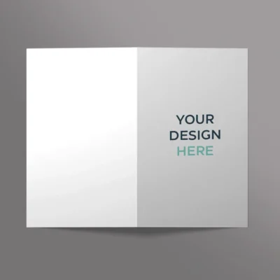 A4 size Single Fold Brochure
