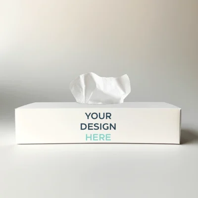 Customizable tissue box